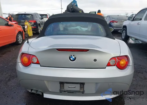 2003 BMW Z4 3.0I из США, поврежденный, VIN 4USBT53473LT24233